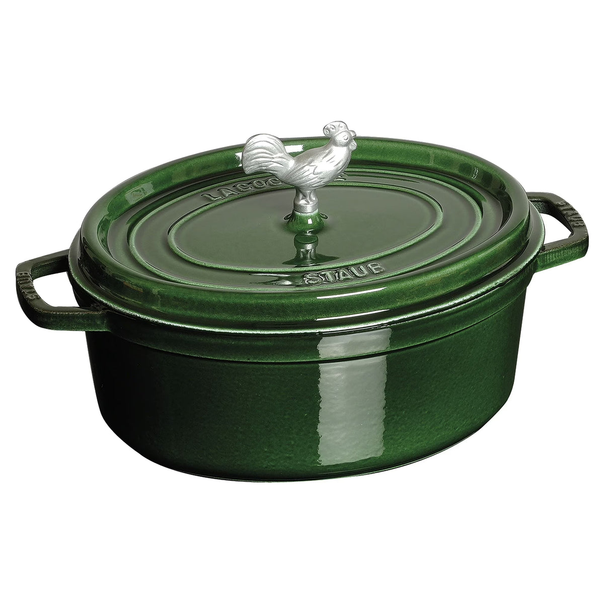 Staub Cast Iron 5.75-qt Coq au Vin Cocotte - Graphite Grey