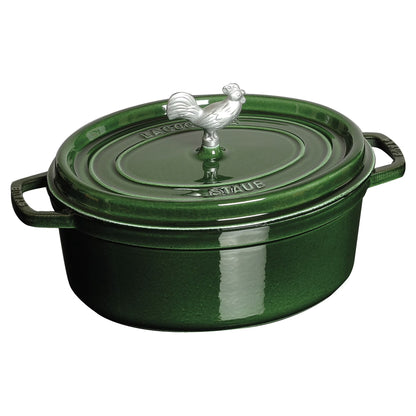 Staub Cast Iron 5.75-qt Coq au Vin Cocotte - Graphite Grey