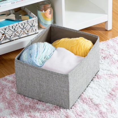 Martha Stewart Kids' Jr. Reading Nook with Bins - Linen White: Kids Wood Bookshelf and Storage Bench with Open Shelves and Canvas Storage Bins for Toys, Games, and Books