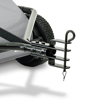 Ohio Steel Tow Behind Lawn Sweeper, 42 inch, 22 Cu. ft, Heavy-Duty Leaf and Grass Collector, Patented Spiral Brush