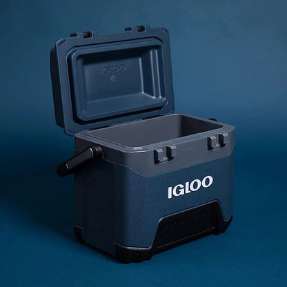 Igloo BMX 25 Quart Ice Chest Cooler with Cool Riser Technology, Rugged Blue
