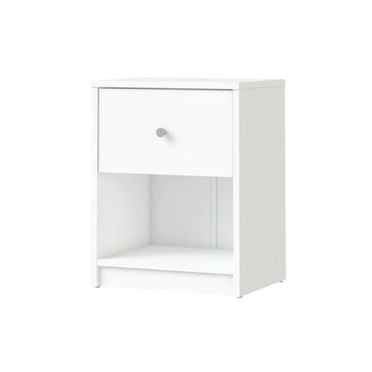 Home Square 4 Piece Bedroom Set With Dresser, Chest and 2 Nightstands in White