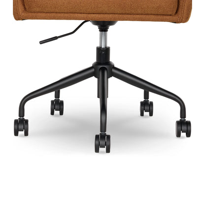 Better Homes & Gardens Juliet Office Chair, Ivory Boucle and Matte Black