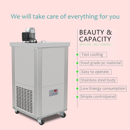 Kolice Commercial Popsicle Ice Cream Machine,Ice Bars Machine, Ice Pops Maker-Included 1 Stainless Steel Mold Set