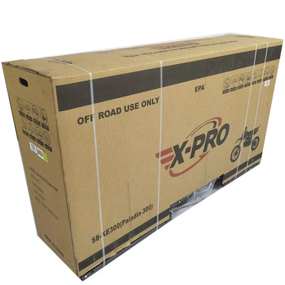X-Pro Paladin 300 EFI Dirt Bike with 6-Speed Manual Transmission and Balance Shaft and Dual Overhead Camshaft (DOHC) with Four Valves Engine, Electric Start! Big 21"/18" Wheels!