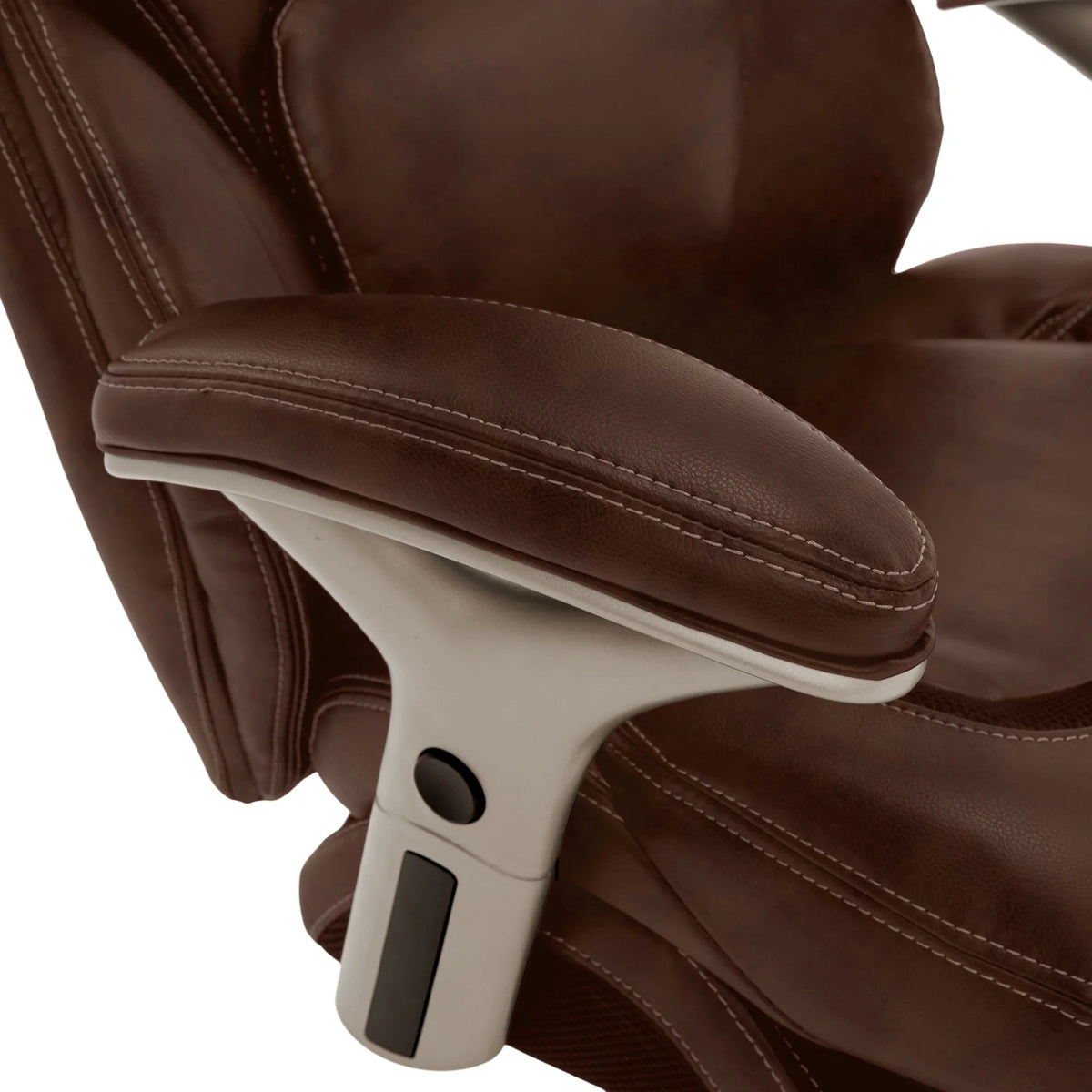 Serta Back in Motion Technology Fabric Executive Office Chair, Light Gray