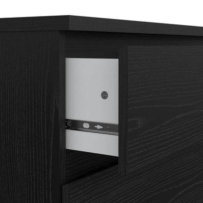 Tvilum Scottsdale 3 Drawer Chest Dresser for Adults, White High Gloss