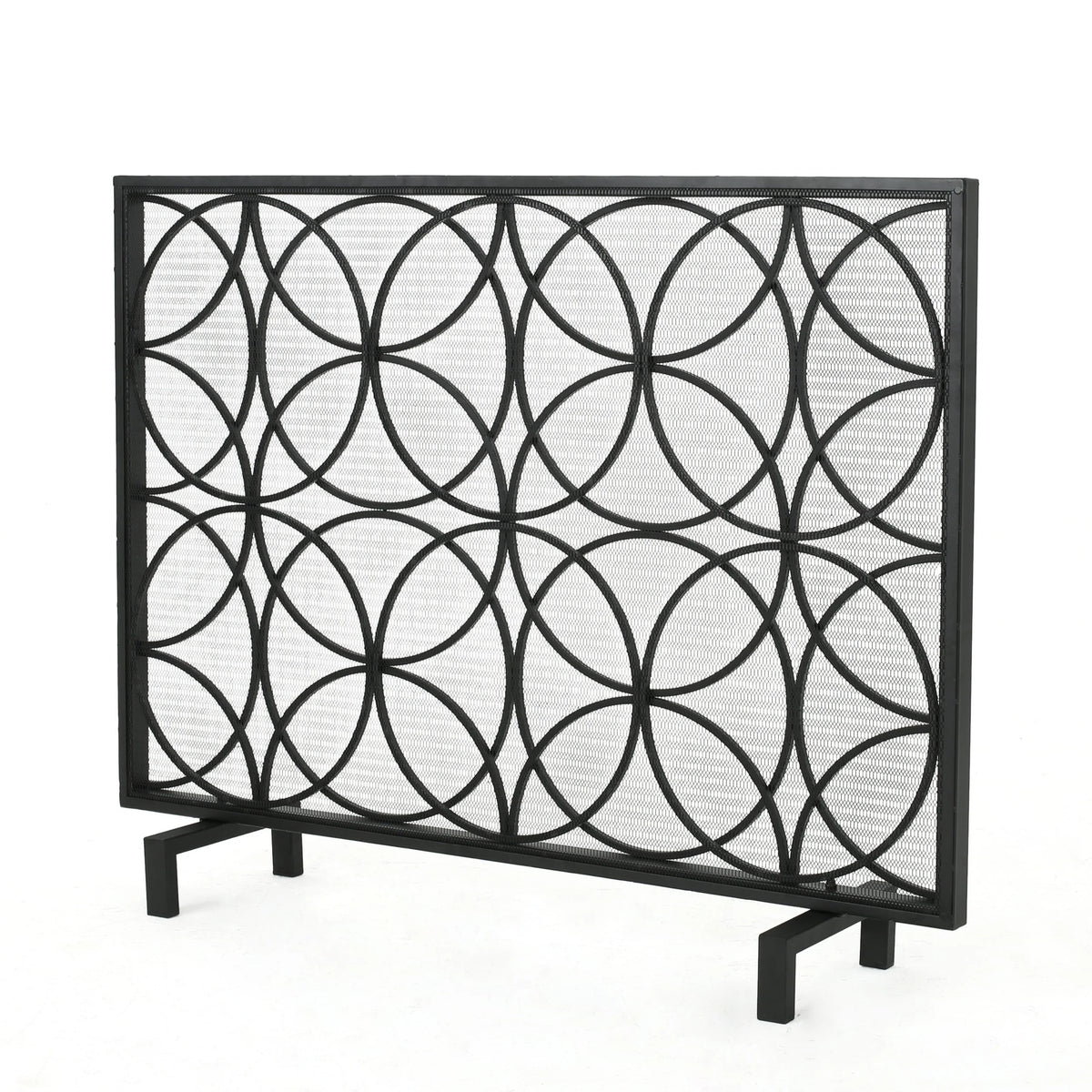Christopher Knight Home Valeno Single Panel Fireplace Screen by  Gold