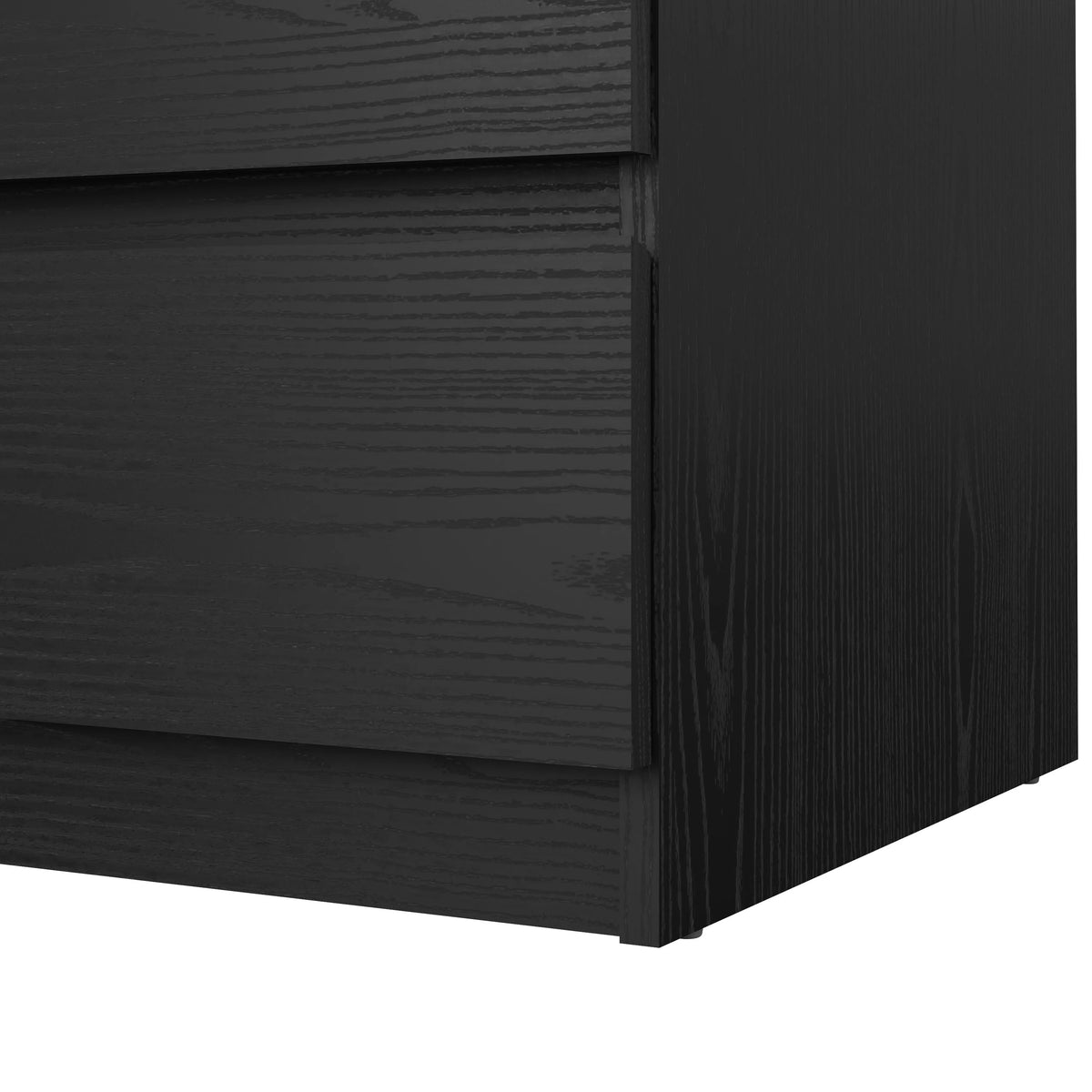 Tvilum Scottsdale 3 Drawer Chest Dresser for Adults, White High Gloss