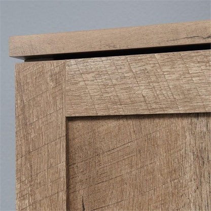 Pemberly Row Contemporary Engineered Wood Pantry in White Finish