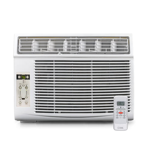 COMMERCIAL COOL 14,500 BTU Window Air Conditioner with Remote Control and Adjustable Thermostat, cools up to 750 Sq. Ft. with Electronic Controls & Digital Display CWAM145W6C