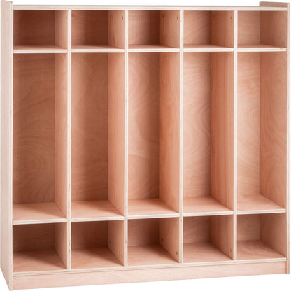 BENTISM Classroom Storage Cabinet Preschool Storage Shelves Wooden 8 Grids Toys Books