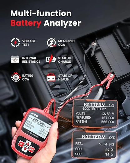 ANCEL BST200 Car Battery Tester with ANCEL BM700 Fit for BMW Full System Diagnostic OBD2 Scanner