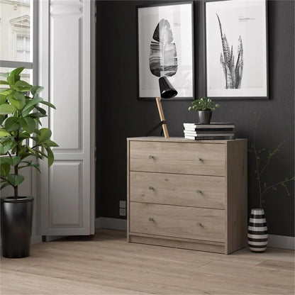 Home Square 4 Piece Bedroom Set With Dresser, Chest and 2 Nightstands in White