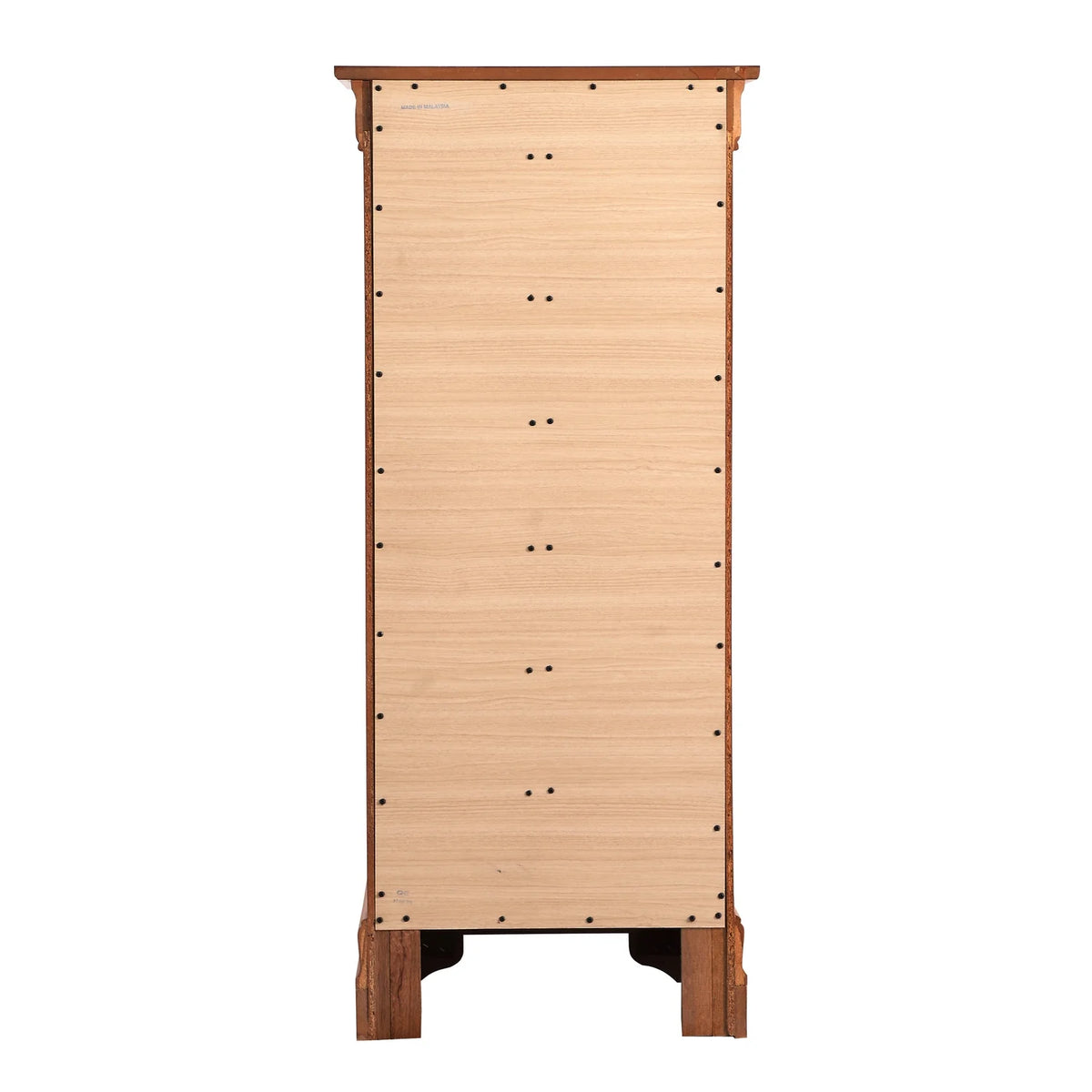 Glory Furniture Louis Phillipe 7 Drawer Lingerie Chest in Cherry