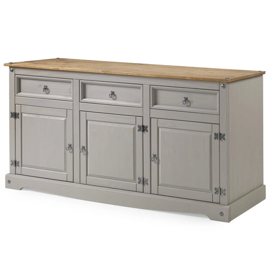 Wood Buffet Sideboard Corona Gray | Furniture Dash COG917