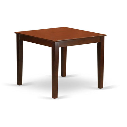 East West Furniture Oxford 3-piece Wood Table and Dinette Chairs in Oak