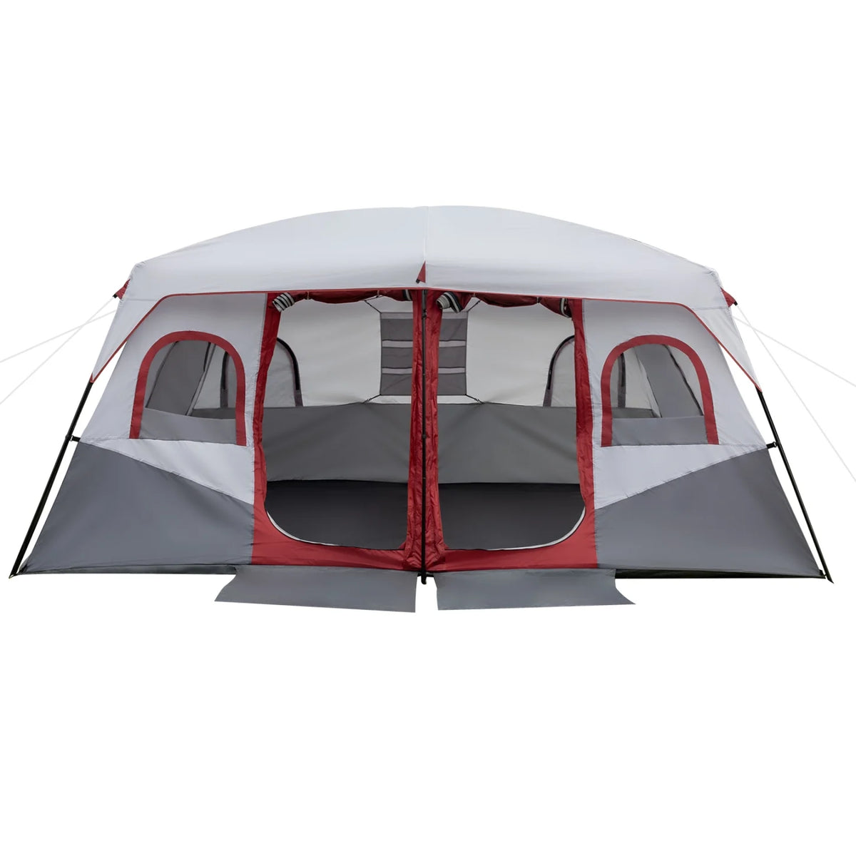 10 Person Family Cabin Tent, Huge Tent with 2 Room Design and Storage Pockets, Waterproof Big Tent for Outdoor, Picnic, Camping, Family Gathering