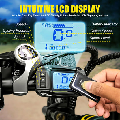 26" Electric Bike for Adult,400W Motor,Top Speed 25MPH,40Miles Long Range,City Commuting E-bicycle With Front Fork Suspension, Dual Disc Brakes