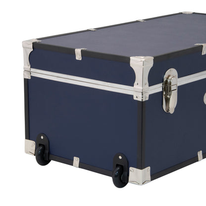 Seward Collegiate Collection Footlocker Trunk with Wheels