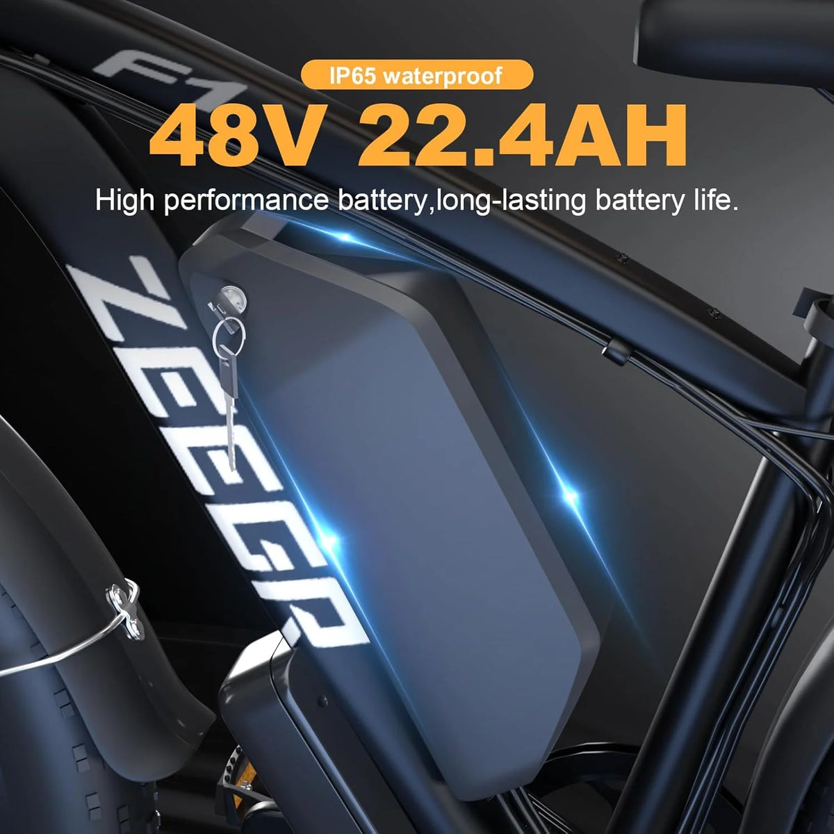 2000W Electric Bike for Adults 48V 22.4AH Ebikes 35MPH Mountain Ebike  26" Fat Tire