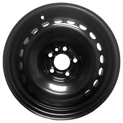 For 2013-2016 Dodge Dart 16 Inch Painted Black Rim - OE Direct Replacement - Road Ready Car Wheel