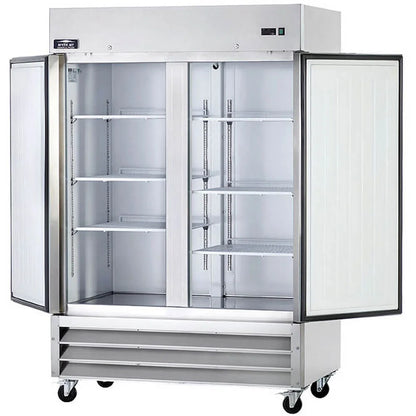 Arctic Air AF49 Two Section Reach-in Commercial Freezer - 49 cu. ft.