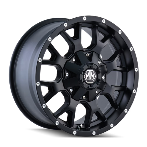 Mayhem Warrior-8015 20X9 6X135/6X139.7 18Et 106Cb Matte Black