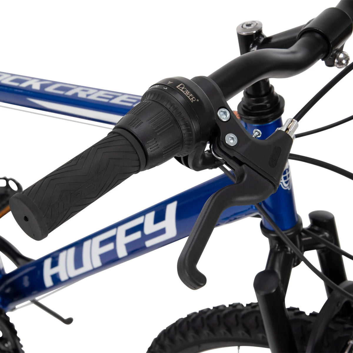Huffy 26" Rock Creek Mountain Bike, Fits Riders 5'0"+, Blue, Adult, Men's
