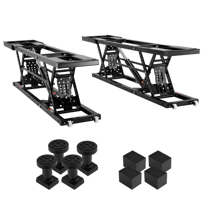 SKYSHALO, Durable Q235B Carbon Steel, Adjustable Height, Mobile Lifting Jack