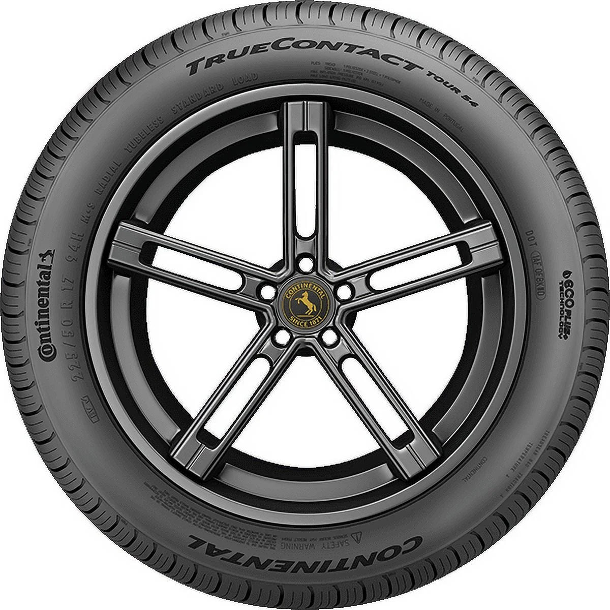 Set of 4 Continental TrueContact Tour 54 225/60R17 99H Tires 2256017 225 60 17