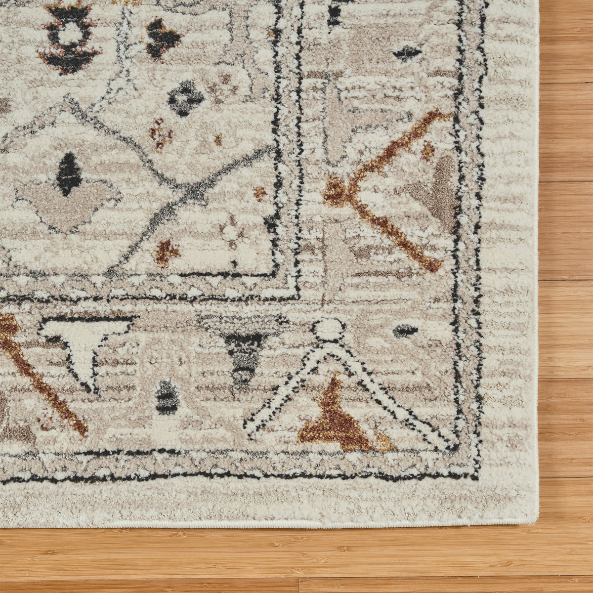 Solaris Area Rug, Ayana Ivory, 7’10” x 10’