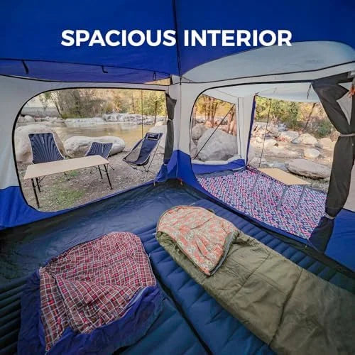 SUV Tent, Instant 6-8 Person Waterproof & Windproof Tailgate Car Camping Tent with Movie Screen for Family Camping & Outdoor Adventures