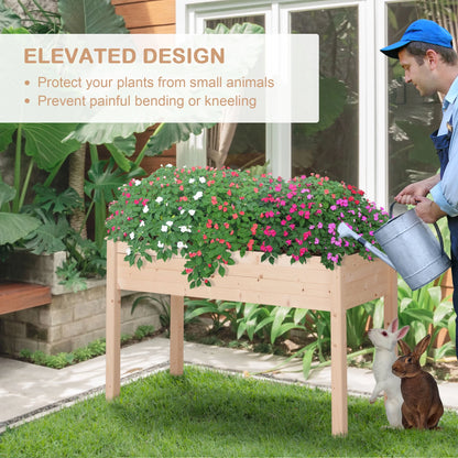 DUOSONG Outsunny Patio Garden Bench Arbor Arch With Pergola And 2 Trellises, 3 Seat Natural Wooden Outdoor Bench For Grape Vines & Climbing Plants, Backyard Decor, Natural Natural Wood Garden &