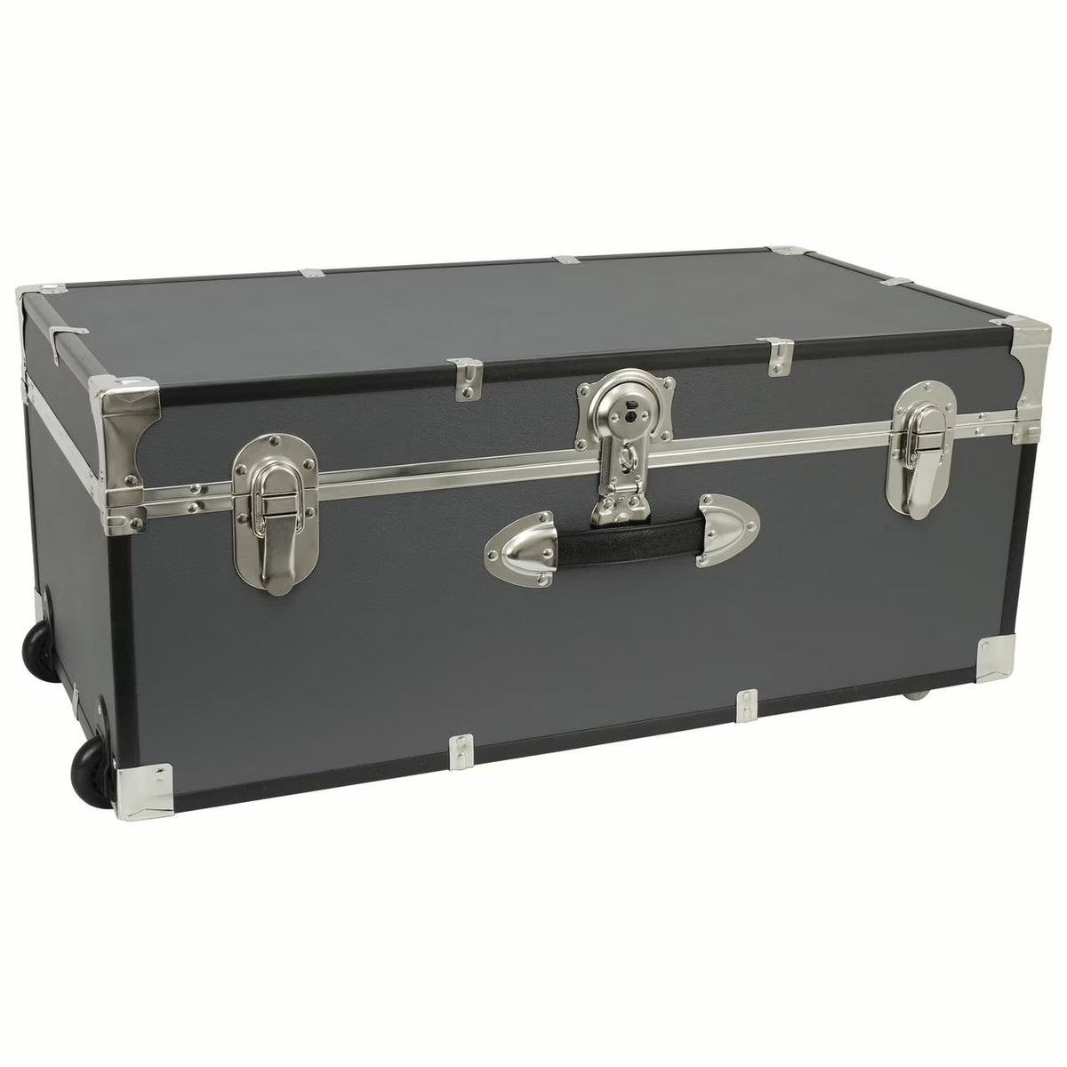 Seward Collegiate Collection Footlocker Trunk with Wheels