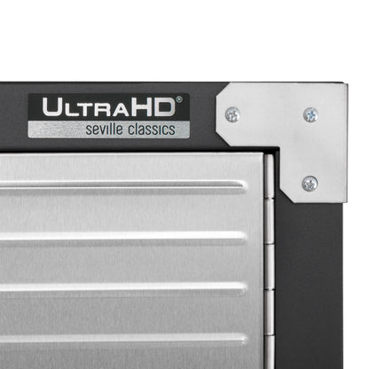 Seville Classics UltraHD Steel Body Lockable Storage Filing Cabinet Organizer Locker Shelving Unit 36" W x 18" D x 72" H, Granite