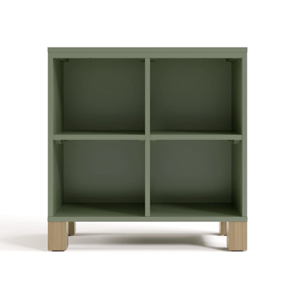 Storkcraft California Cube Organizer Children's Bookcase, Blush with Driftwood