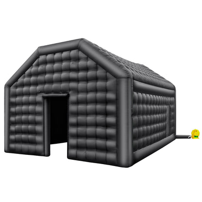 Giant Blow Up Party Tent - 19.7FT Inflatable Nightclub with LED Lights, Waterproof & Durable for Outdoor Use
