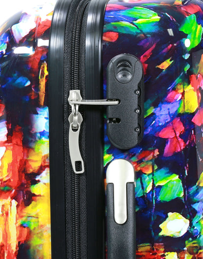 3 Piece Lightweight Hardside Spinner Upright Luggage Set