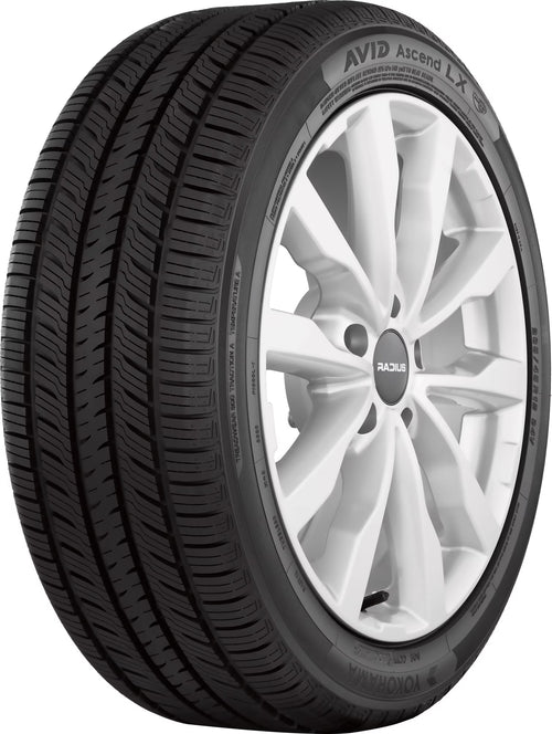 Set of 4 Yokohama Avid Ascend LX 235/60R18 103H Tires 2356018 235 60 18