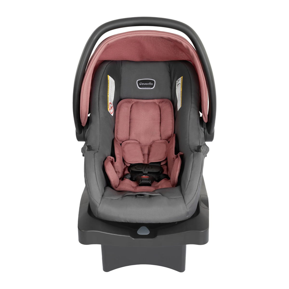 Evenflo Omni Plus Modular Travel System with LiteMax Sport Infant Car Seat, Mylar Gray, Unisex