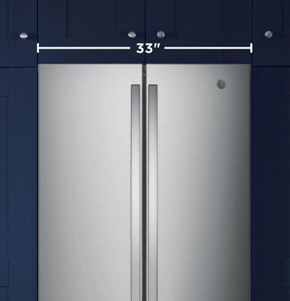 GE Appliances Freestanding Refrigerator, Silver