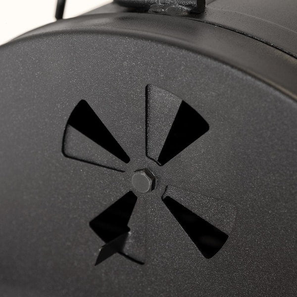 Patio Pro Charcoal Grill in Black