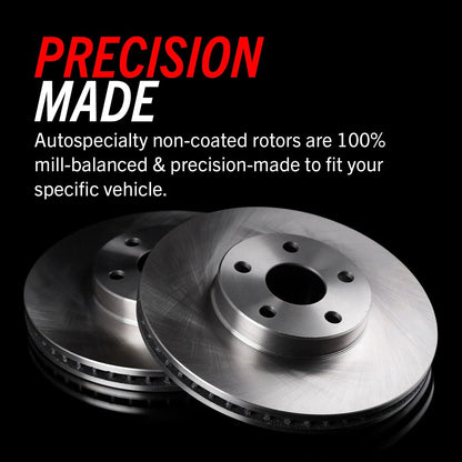 Power Stop Front and Rear Stock Replacement Brake Pad and Rotor Kit KOE2718