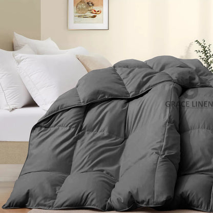 Bedding Comforter Cal King Size, Duvet Insert, Quilted Comforter with Corner Tabs, All Season Lightweight Quilt, Down Alternative Hotel Comforter Cal King Size 96X102 Baby Pink