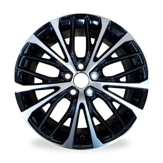 18" 18x8 New Single Machined Black Alloy Wheel For 2018-2022 Toyota Camry OEM Quality Replacement Rim