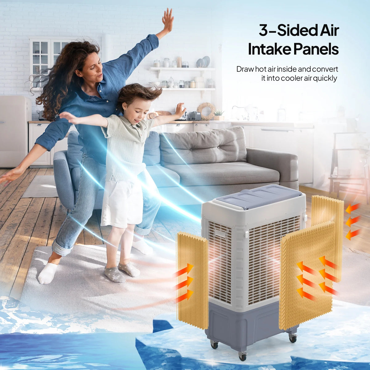 ROVSUN Portable Air Conditioners, White