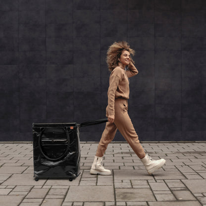 CleverMade Foldable Tote Bag on Wheels