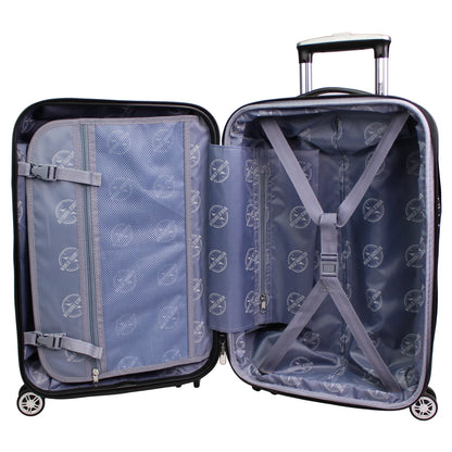 World Traveler Contour Hardside 3-Piece Spinner Luggage Set - Yellow