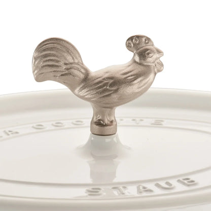 Staub Cast Iron 5.75-qt Coq au Vin Cocotte - Graphite Grey